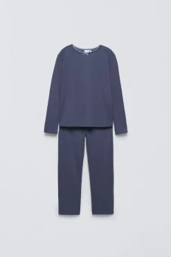 6 -14 ANOS/ PIJAMA LISO POINTELLE-ZARA Best Sale