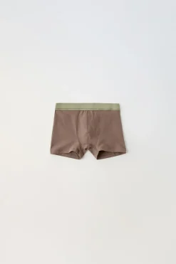 6-14 ANOS / PACK CINCO BOXERS ESTAMPADOS ANIMAIS-ZARA New