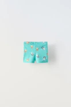 2-6 ANOS/ CALÇÕES DE BANHO BOXERS BLUEY © STUDIO-ZARA Fashion