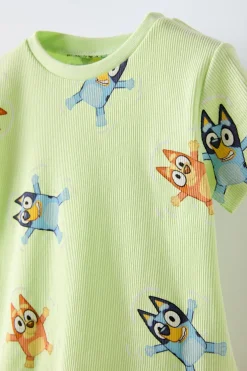 2-6 ANOS/ CONJUNTO COM NERVURAS BLUEY © LUDO STUDIO-ZARA Online