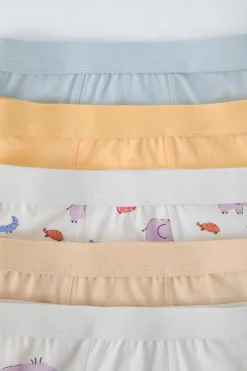 3-6 ANOS/ CONJUNTO DE CINCO BOXERS COM ANIMAIS-ZARA Fashion