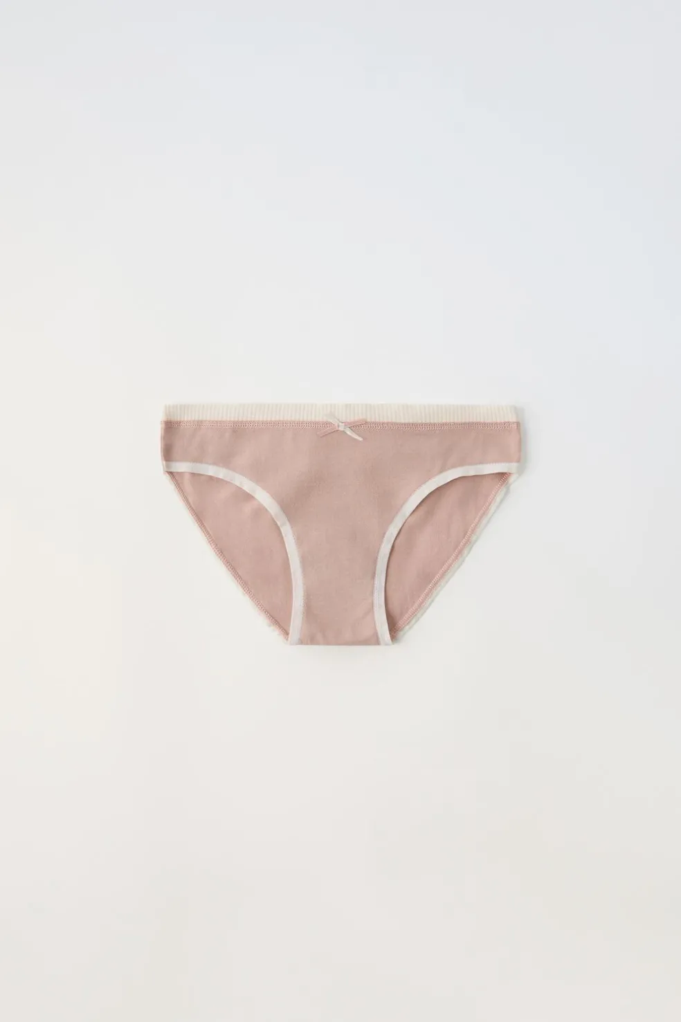 6-14 ANOS/ CONJUNTO DE SEIS CUECAS COM NERVURAS E LACINHO-ZARA Outlet