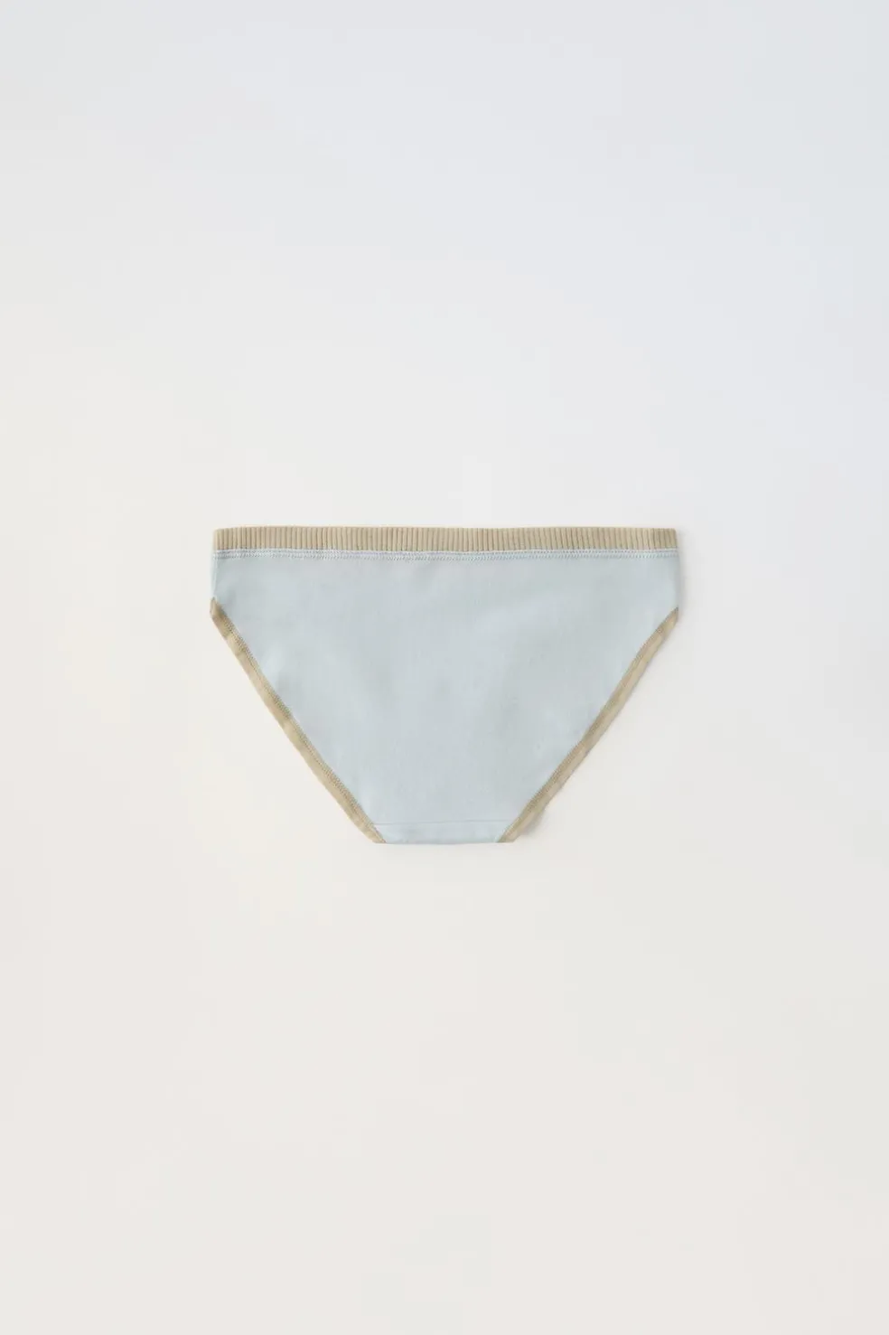 6-14 ANOS/ CONJUNTO DE SEIS CUECAS COM NERVURAS E LACINHO-ZARA Outlet