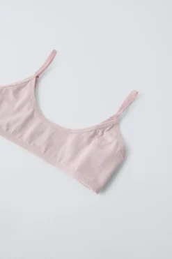 9-14 ANOS/ CONJUNTO DE TRÊS TOPS STRASS-ZARA Best Sale