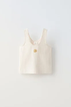 6-14 ANOS/ CONJUNTO DE T-SHIRT COM NERVURAS E CALÇÕES BERMUDA ESTAMPADOS-ZARA Sale