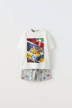 6-14 ANOS/ CONJUNTO EQUIPAS NBA ©-ZARA Fashion