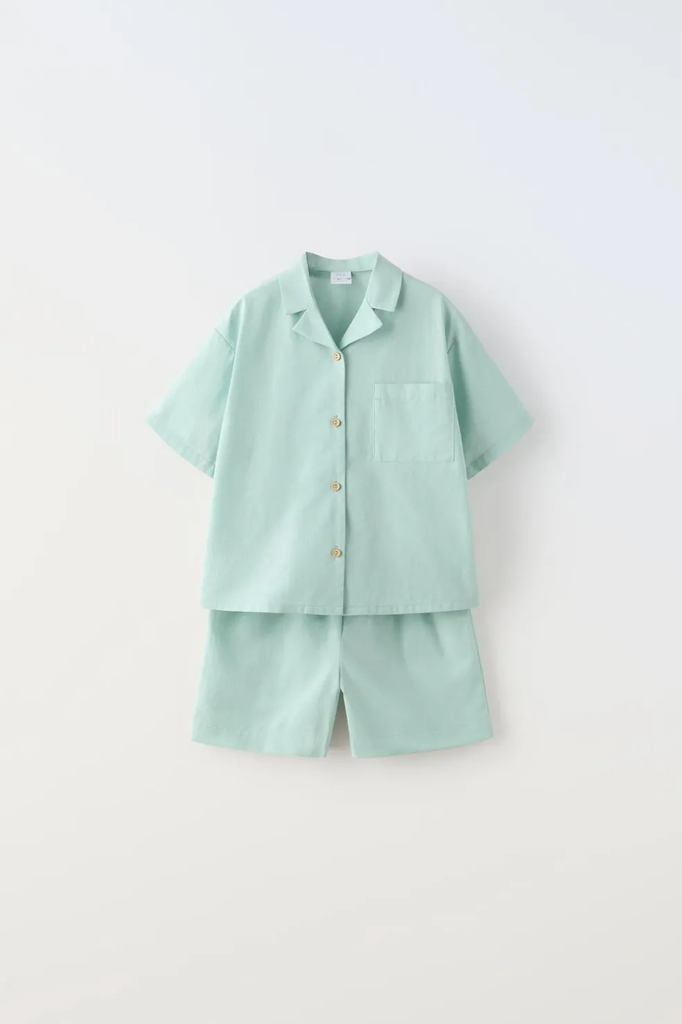 6-14 ANOS/ CONJUNTO LISO COM ETIQUETA-ZARA Flash Sale