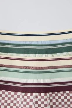 6-14 ANOS/ PACK CINCO BOXERS AOS QUADRADOS-ZARA Online