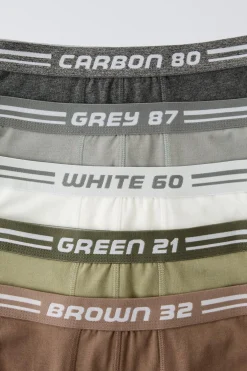 6-14 ANOS/ PACK CINCO BOXERS COM MENSAGEM-ZARA Fashion