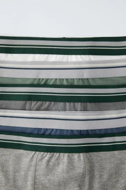 6-14 ANOS/ PACK CINCO BOXERS ÀS RISCAS-ZARA Hot