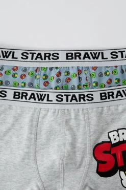 8-14 ANOS/ PACK DE DOIS BOXERS BRAWL STARS © SUPERCELL OY-ZARA Fashion
