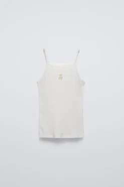 6-14 ANOS/ PACK DE DUAS T-SHIRTS POINTELLE COM URSINHOS-ZARA Store