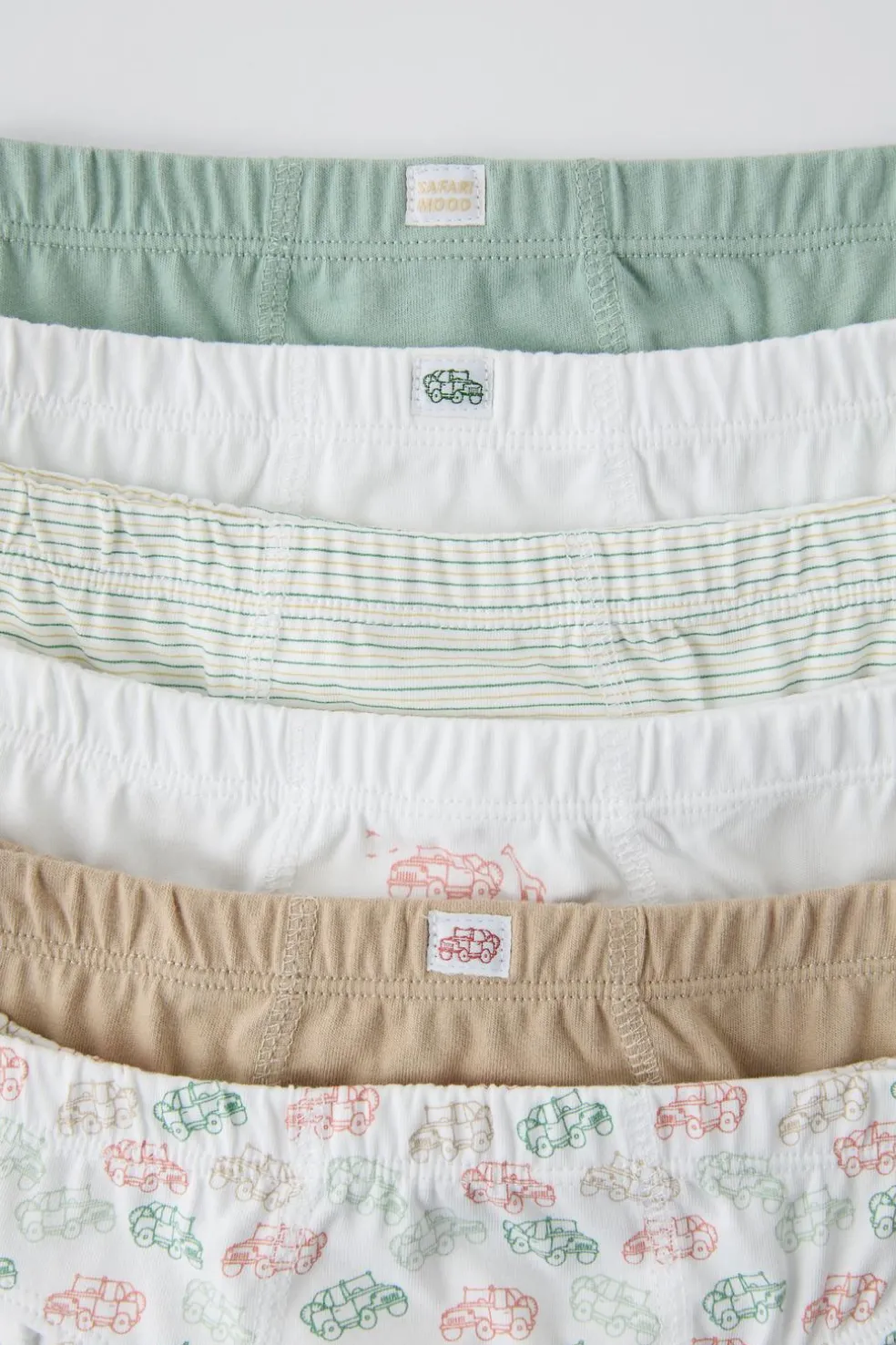 2-6 ANOS/ PACK DE SEIS CUECAS SAFARI-ZARA Store