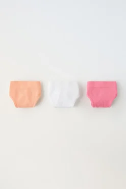 8-14 ANOS/ PACK DE TRÊS CUECAS SEM COSTURAS-ZARA Discount