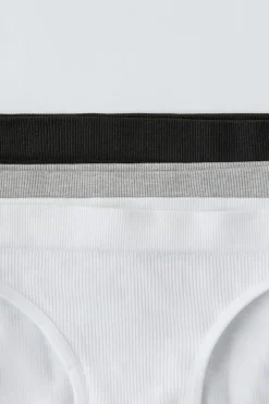 8-14 ANOS/ PACK DE TRÊS CUECAS SEM COSTURAS-ZARA Cheap