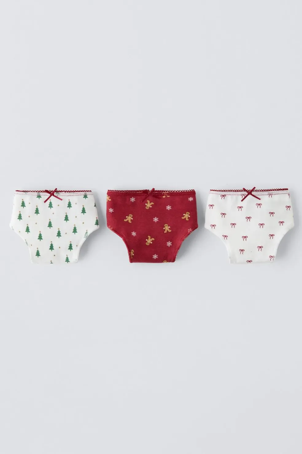 2-6 ANOS/ PACK DE TRÊS CUECAS ESTAMPADAS-ZARA Fashion