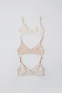 9-14 ANOS/ PACK DE TRÊS TOPS ESTAMPADO-ZARA Store