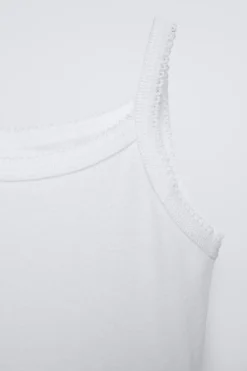 2-6 ANOS/ PACK DE TRÊS T-SHIRTS DE ALÇAS-ZARA Sale