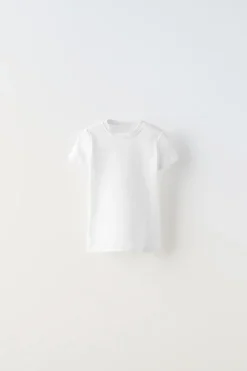 2-6 ANOS/ PACK DE TRÊS T-SHIRTS DE MANGA CURTA-ZARA Clearance