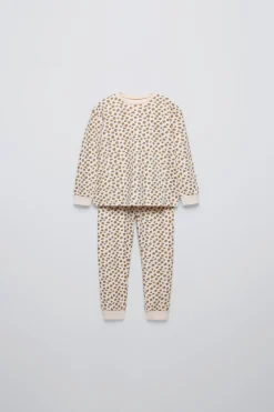 2-6 ANOS/ PIJAMA ANIMAL PRINT-ZARA Clearance