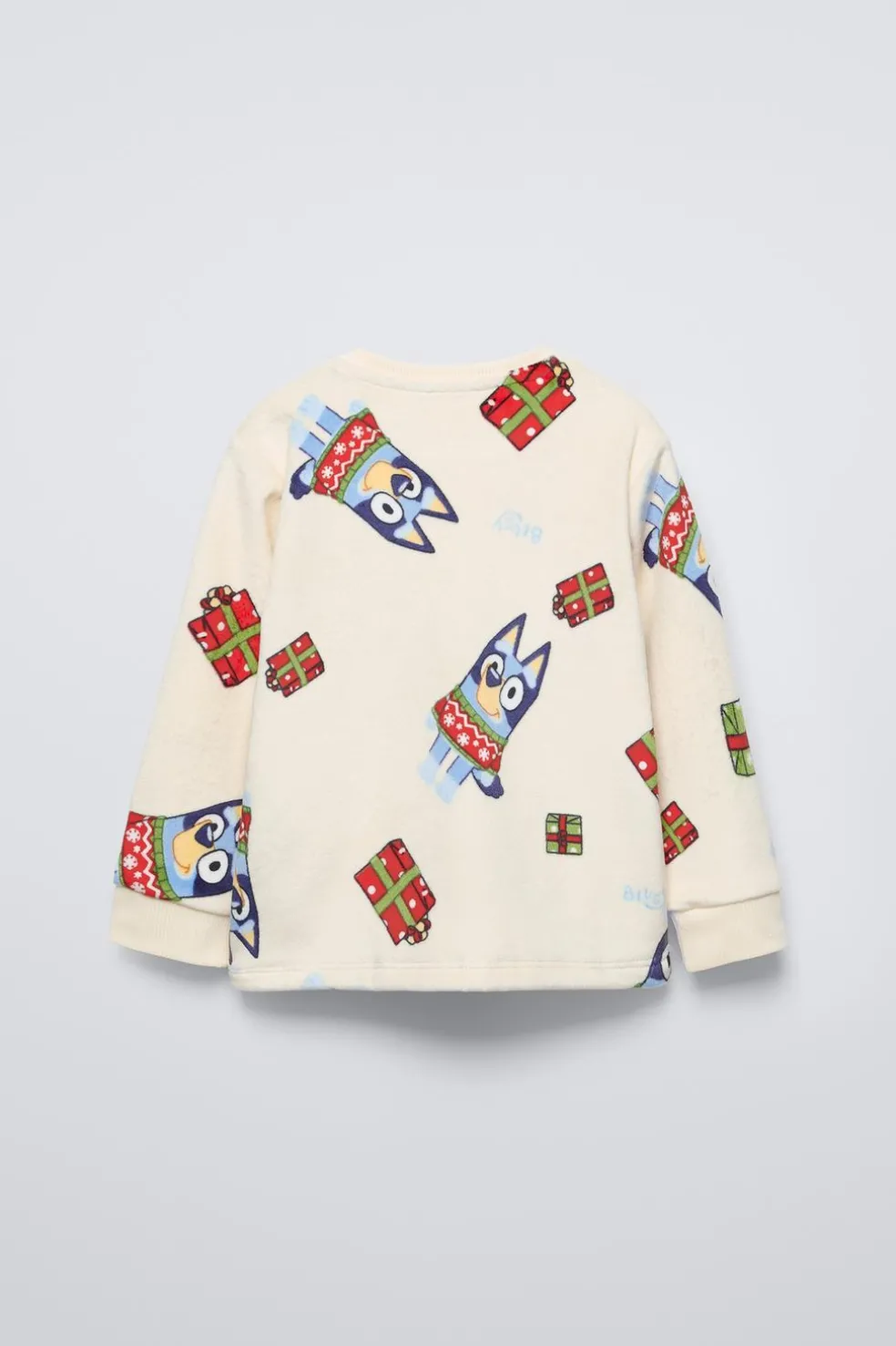 2-6 ANOS/ PIJAMA DE VELUDO BLUEY © LUDO STUDIO-ZARA Flash Sale