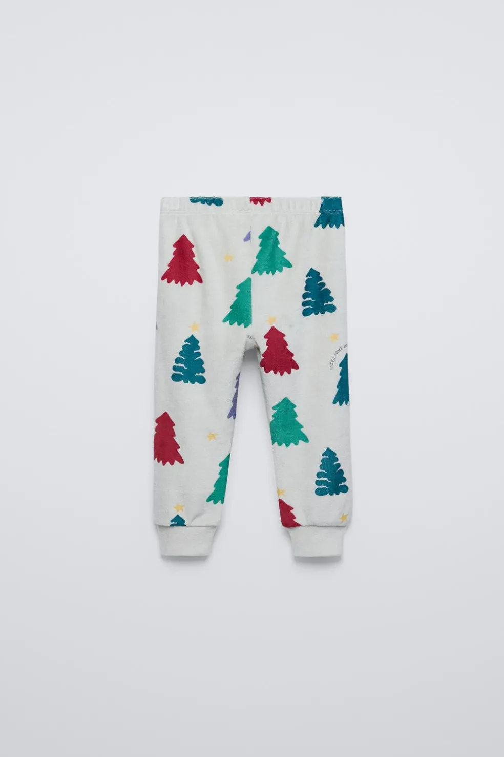 2-6 ANOS/ PIJAMA DE VELUDO COM ÁRVORES-ZARA Clearance