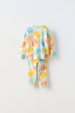 2-6 ANOS/ PIJAMA ELEFANTES-ZARA Best