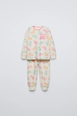 2-6 ANOS/ PIJAMA VELOUR UNICÓRNIOS-ZARA Flash Sale