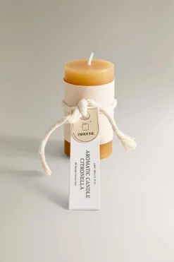 ZARA Fragrâncias Para Casa|Fragrâncias Para Casa^(155 G) VELA AROMÁTICA CITRONELA Amarelo