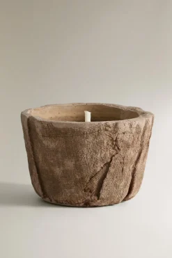 ZARA Fragrâncias Para Casa|Fragrâncias Para Casa^(1100 G) VELA AROMÁTICA EXTERIOR ETERNAL MUSK Cinzento