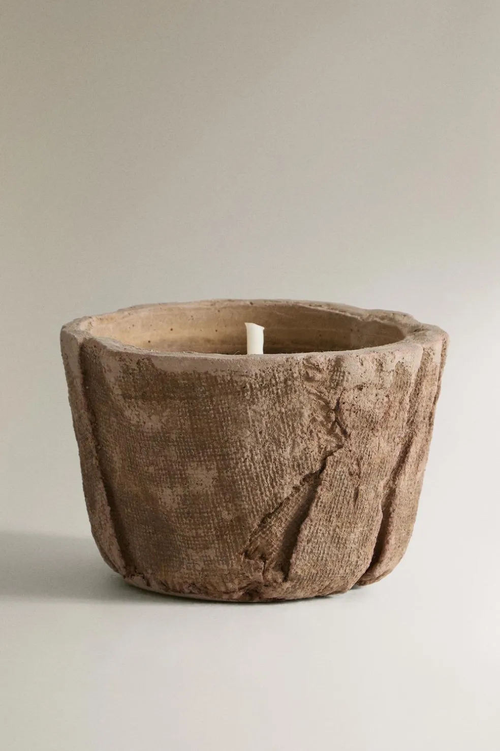 ZARA Fragrâncias Para Casa|Fragrâncias Para Casa^(1100 G) VELA AROMÁTICA EXTERIOR ETERNAL MUSK Cinzento