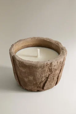ZARA Fragrâncias Para Casa|Fragrâncias Para Casa^(1100 G) VELA AROMÁTICA EXTERIOR ETERNAL MUSK Cinzento