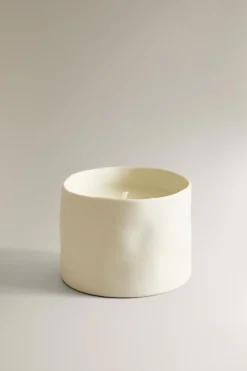 ZARA Fragrâncias Para Casa|Fragrâncias Para Casa^(150 G) VELA AROMÁTICA LEMON BERGAMOT branco