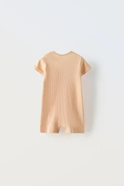1-18 MESES/ PACK DE DOIS PIJAMAS CURTOS INTEIROS TARTARUGAS-ZARA New