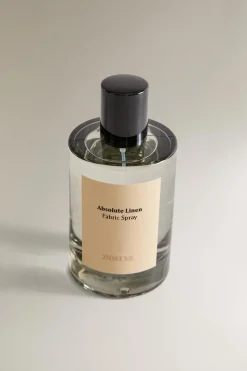 ZARA Fragrâncias Para Casa|Fragrâncias Para Casa^(100 ML) AMBIENTADOR TÊXTIL ABSOLUTE LINEN Mostarda