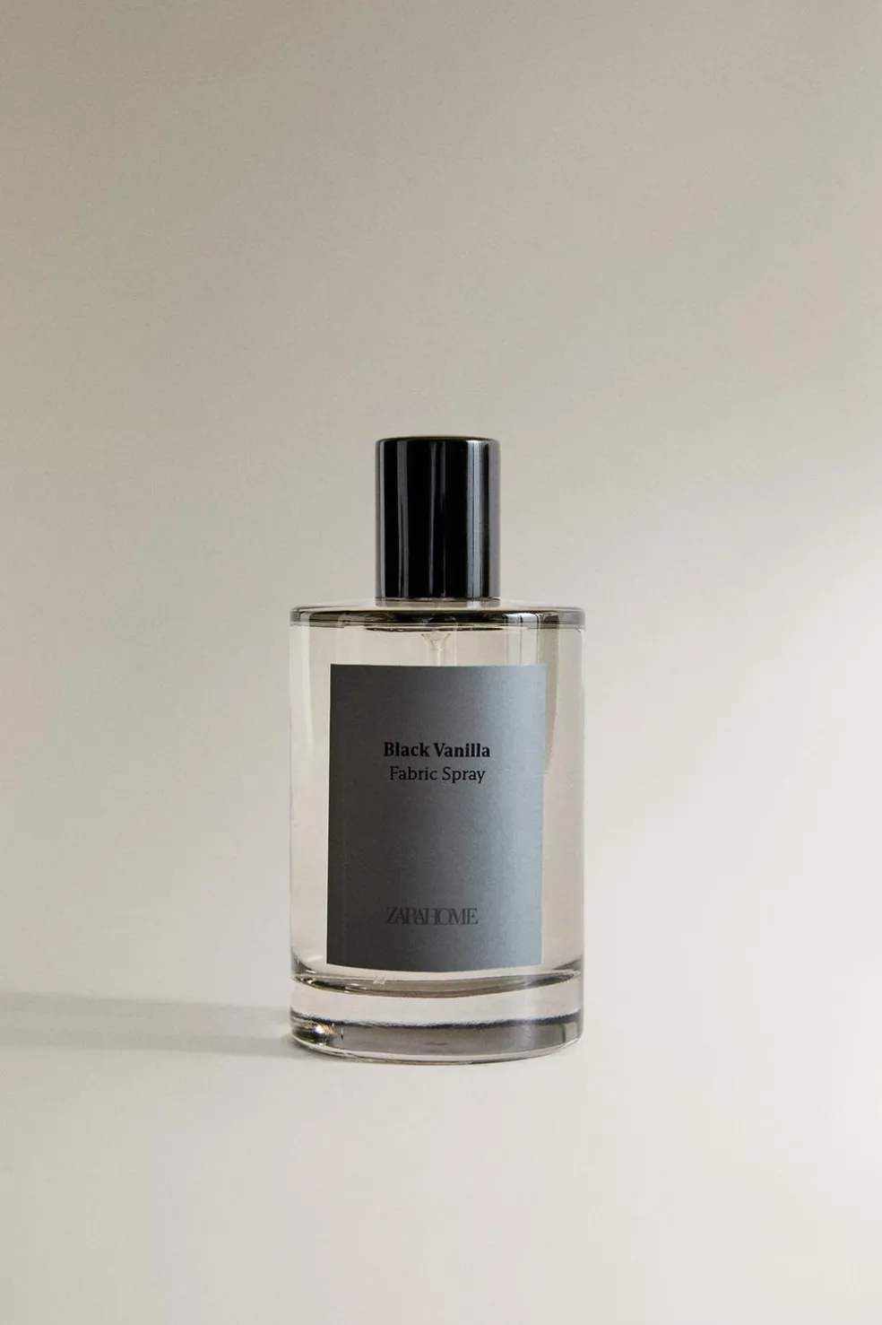 ZARA Fragrâncias Para Casa|Fragrâncias Para Casa^(100 ML) AMBIENTADOR TÊXTIL BLACK VANILLA Preto