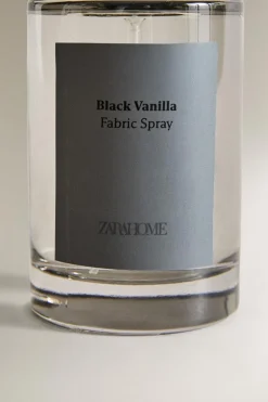 ZARA Fragrâncias Para Casa|Fragrâncias Para Casa^(100 ML) AMBIENTADOR TÊXTIL BLACK VANILLA Preto