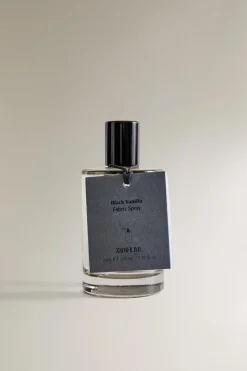 ZARA Fragrâncias Para Casa|Fragrâncias Para Casa^(100 ML) AMBIENTADOR TÊXTIL BLACK VANILLA Preto