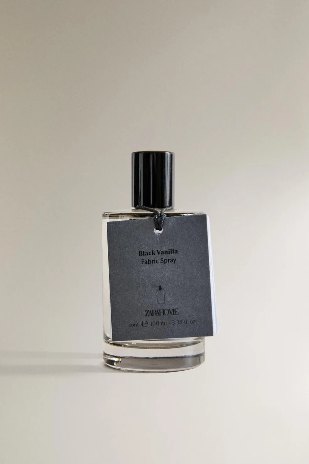 ZARA Fragrâncias Para Casa|Fragrâncias Para Casa^(100 ML) AMBIENTADOR TÊXTIL BLACK VANILLA Preto