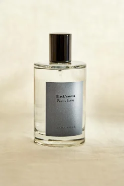 ZARA Fragrâncias Para Casa|Fragrâncias Para Casa^(100 ML) AMBIENTADOR TÊXTIL BLACK VANILLA Preto
