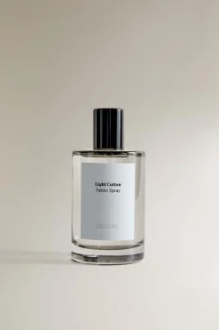 ZARA Fragrâncias Para Casa|Fragrâncias Para Casa^(100 ML) AMBIENTADOR TÊXTIL LIGHT COTTON branco