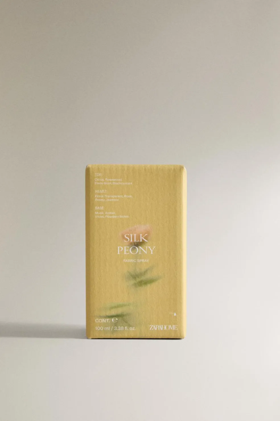ZARA Fragrâncias Para Casa|Fragrâncias Para Casa^(100 ML) AMBIENTADOR TÊXTIL SILK PEONY Rosa-pálido