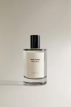 ZARA Fragrâncias Para Casa|Fragrâncias Para Casa^(100 ML) AMBIENTADOR TÊXTIL WHITE JASMINE Branco