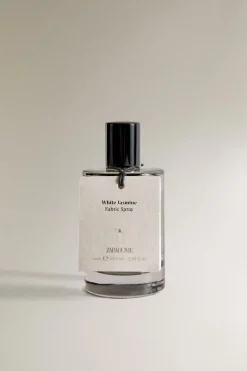 ZARA Fragrâncias Para Casa|Fragrâncias Para Casa^(100 ML) AMBIENTADOR TÊXTIL WHITE JASMINE Branco