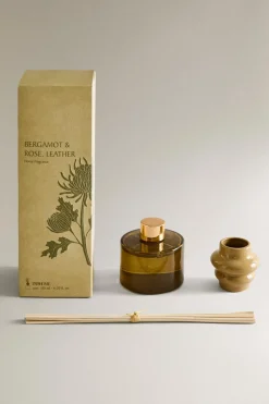 ZARA Fragrâncias Para Casa|Fragrâncias Para Casa^(180 ML) DIFUSOR EM STICKS BERGAMOT, ROSE & LEATHER Rosa / Lilás