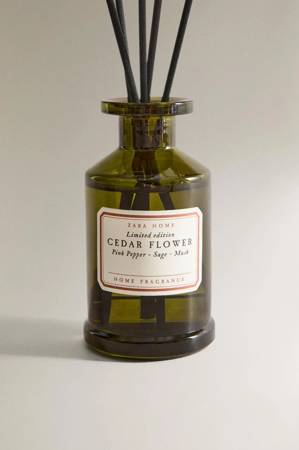 ZARA Fragrâncias Para Casa|Fragrâncias Para Casa^(100 ML) DIFUSOR EM STICKS CEDAR FLOWER Esmeralda