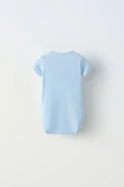 1 MÊS - 3 ANOS/ PACK DE CINCO BODIES ANIMAIZINHOS-ZARA New