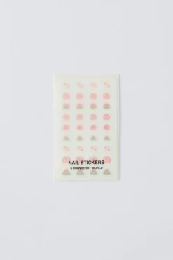 ADESIVOS DE UNHAS STRAWBERRY WORLD-ZARA Online