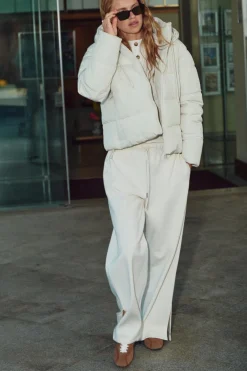 ZARA Winter Layersnew|Sobretudos / Anoraques^ANORAQUE ACOLCHOADO CURTO WATER AND WIND PROTECTION Cru