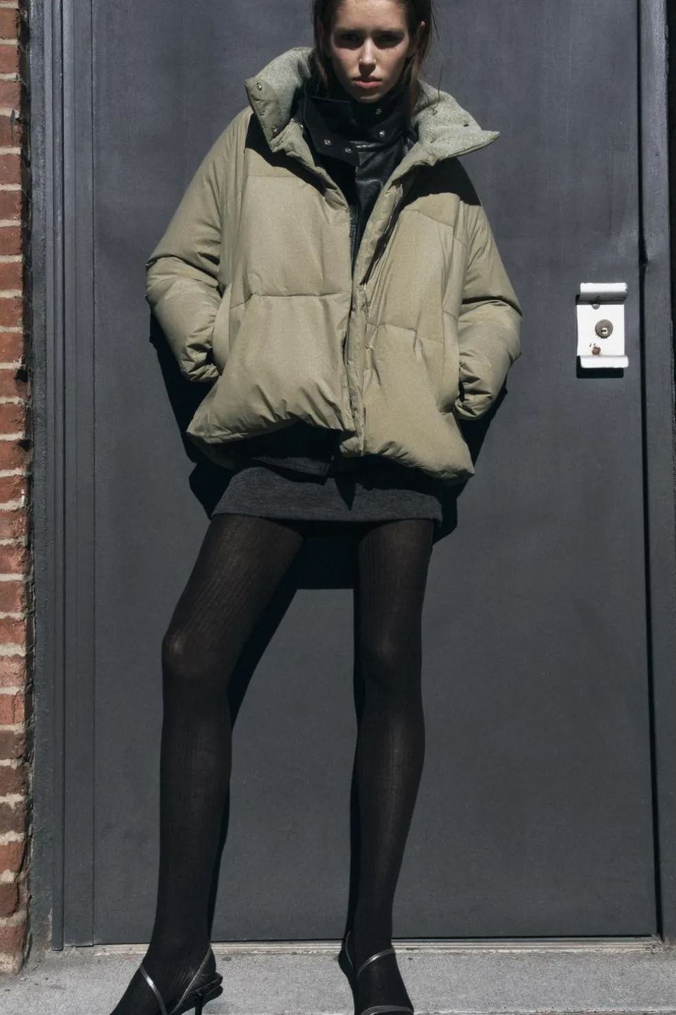 ZARA Sobretudos / Anoraques^ANORAQUE WATER REPELLENT ZW COLLECTION Bege